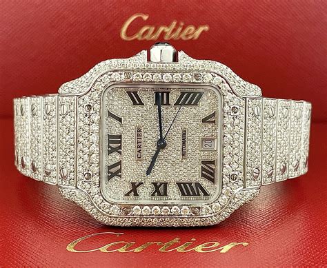 moist night diamond watch cartier